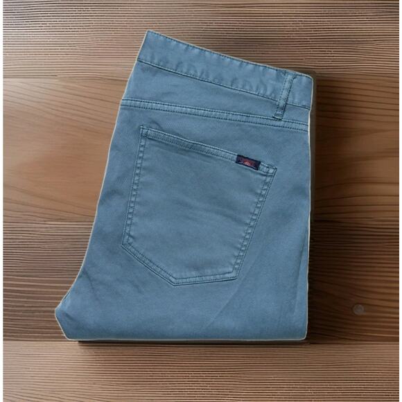 Faherty Comfort Twill Pants Mens 5 Pocket Slim Straight Size 30×30 - Picture 1 of 6